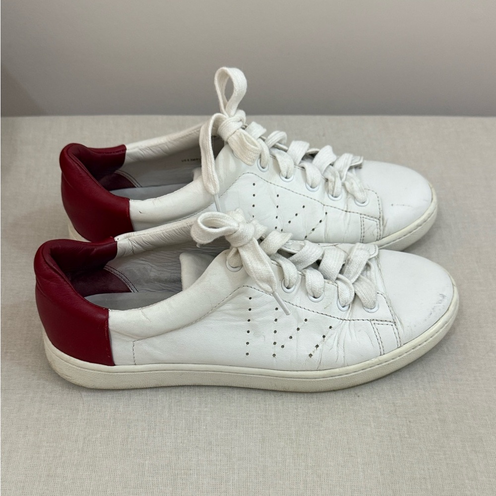 VINCE leather low-top shoes